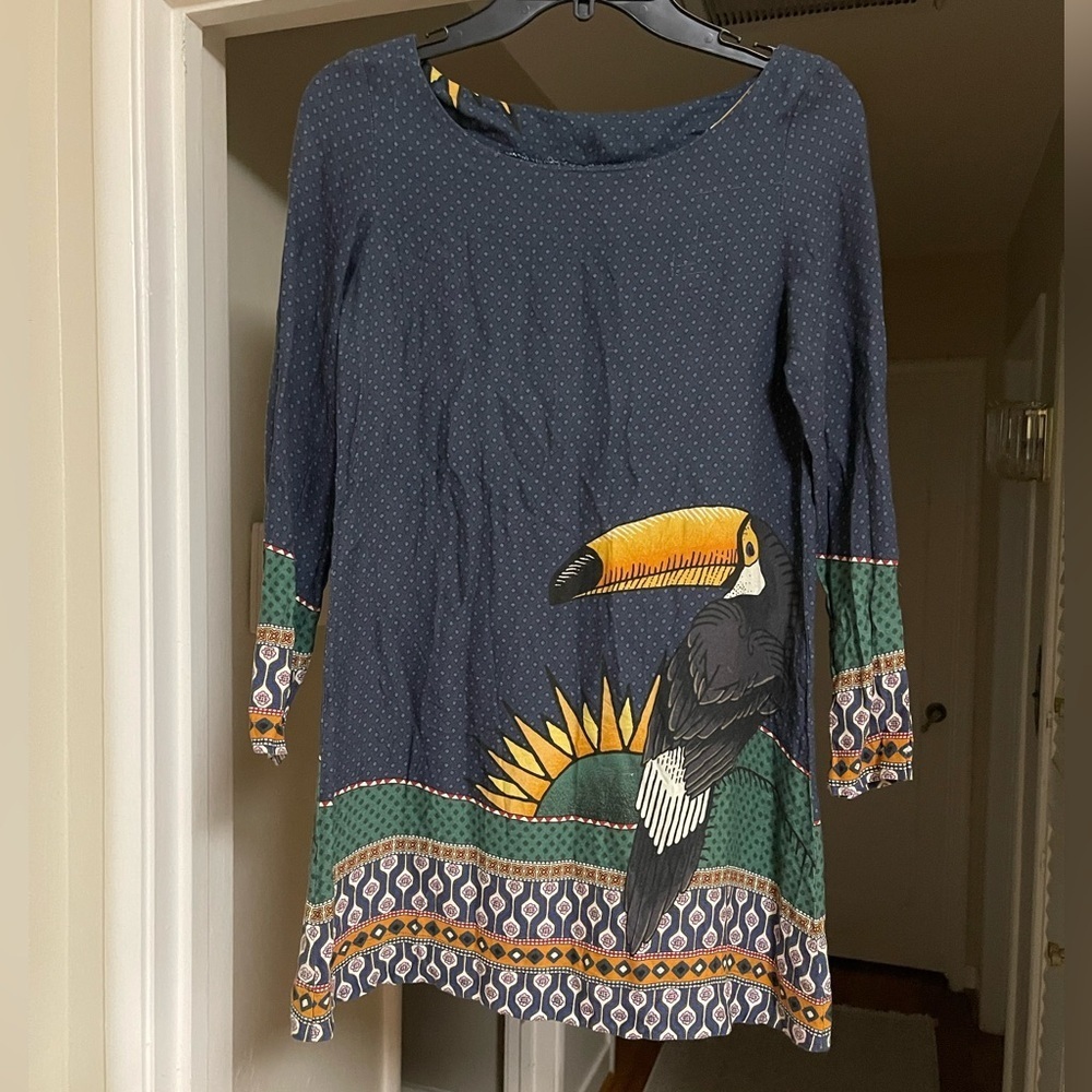 Rare FARM Rio Tucano Paradise Dress. Size XS